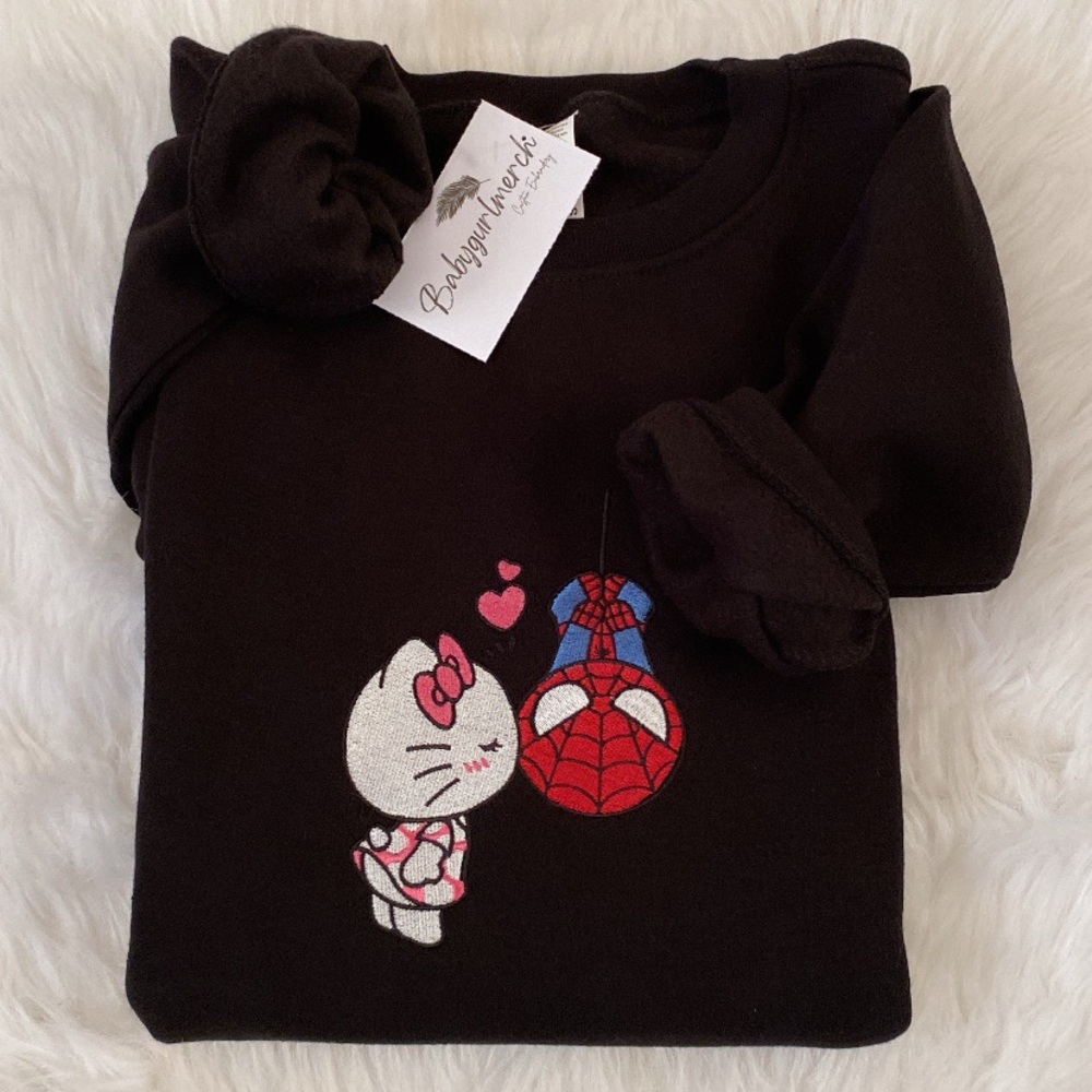 🕸️Spidey & Kitty♥️ Crewnecks